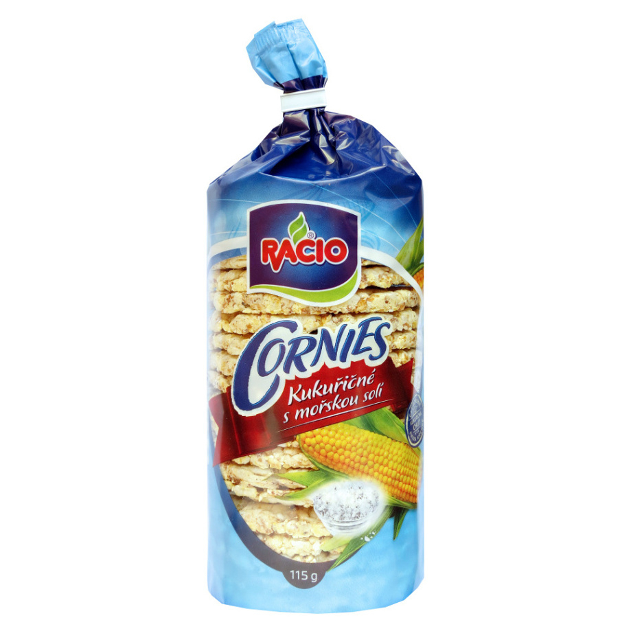 RACIO Cornies kukuřičné s mořskou solí 115 g
