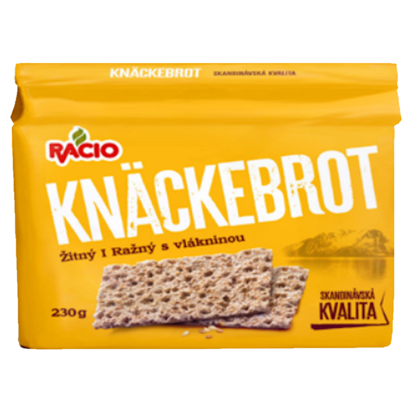 RACIO knäckebrot žitný s vlákninou 230 g