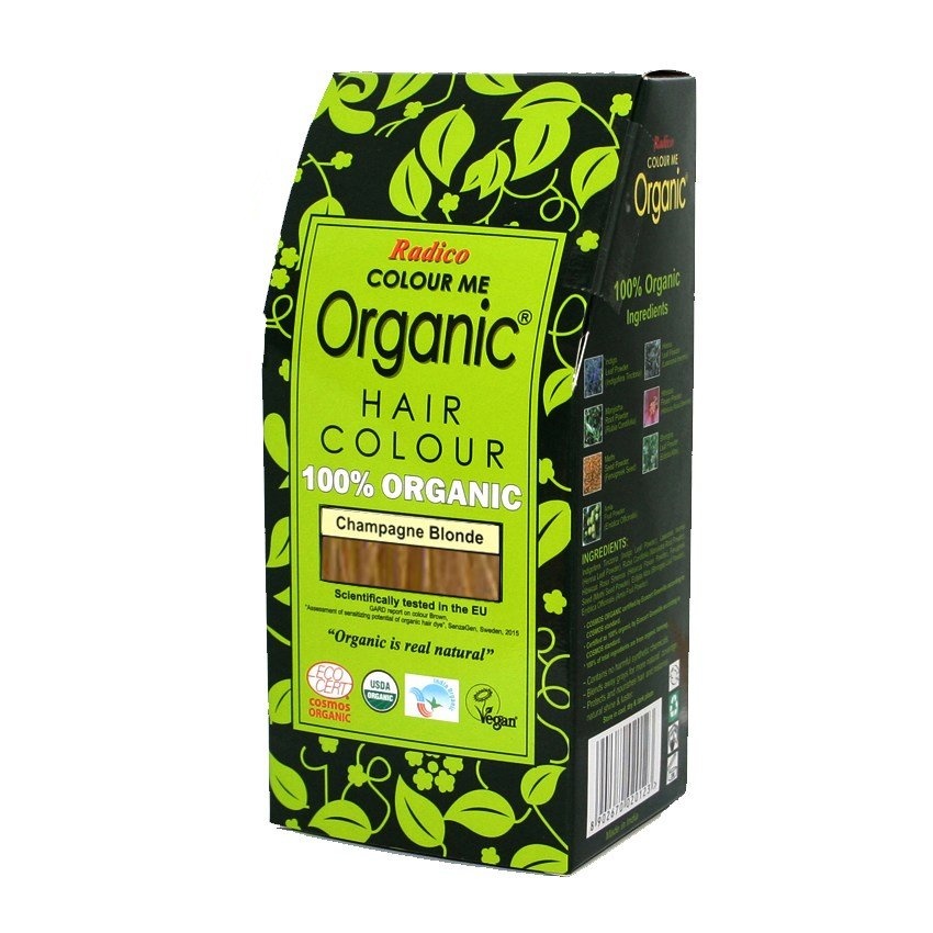 Radico Přírodní barva na vlasy BIO šampaňská blond 100 g