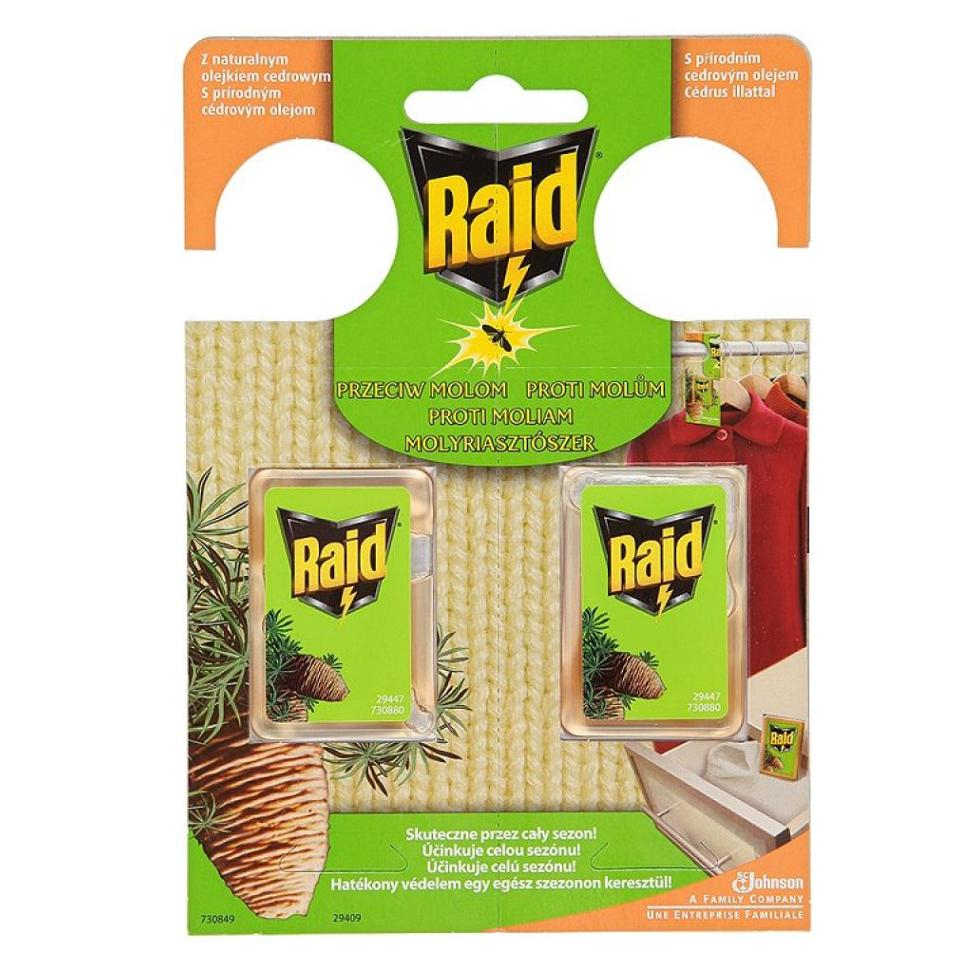RAID Cedr proti molům 2 ks