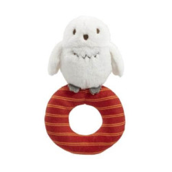 Rainbow Designs Limited Harry Potter Plyšové chrastítko Sova Hedvika