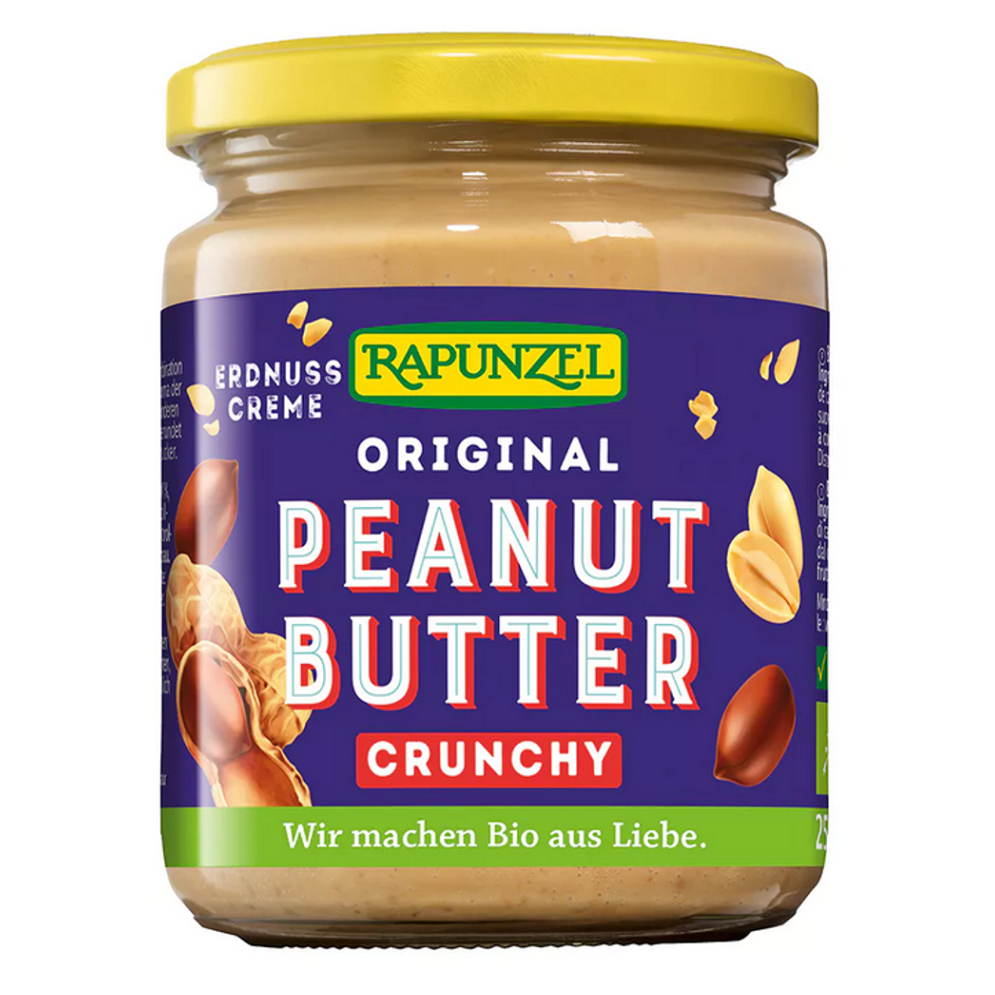 RAPUNZEL Arašídová pomazánka křupavá BIO 250 g