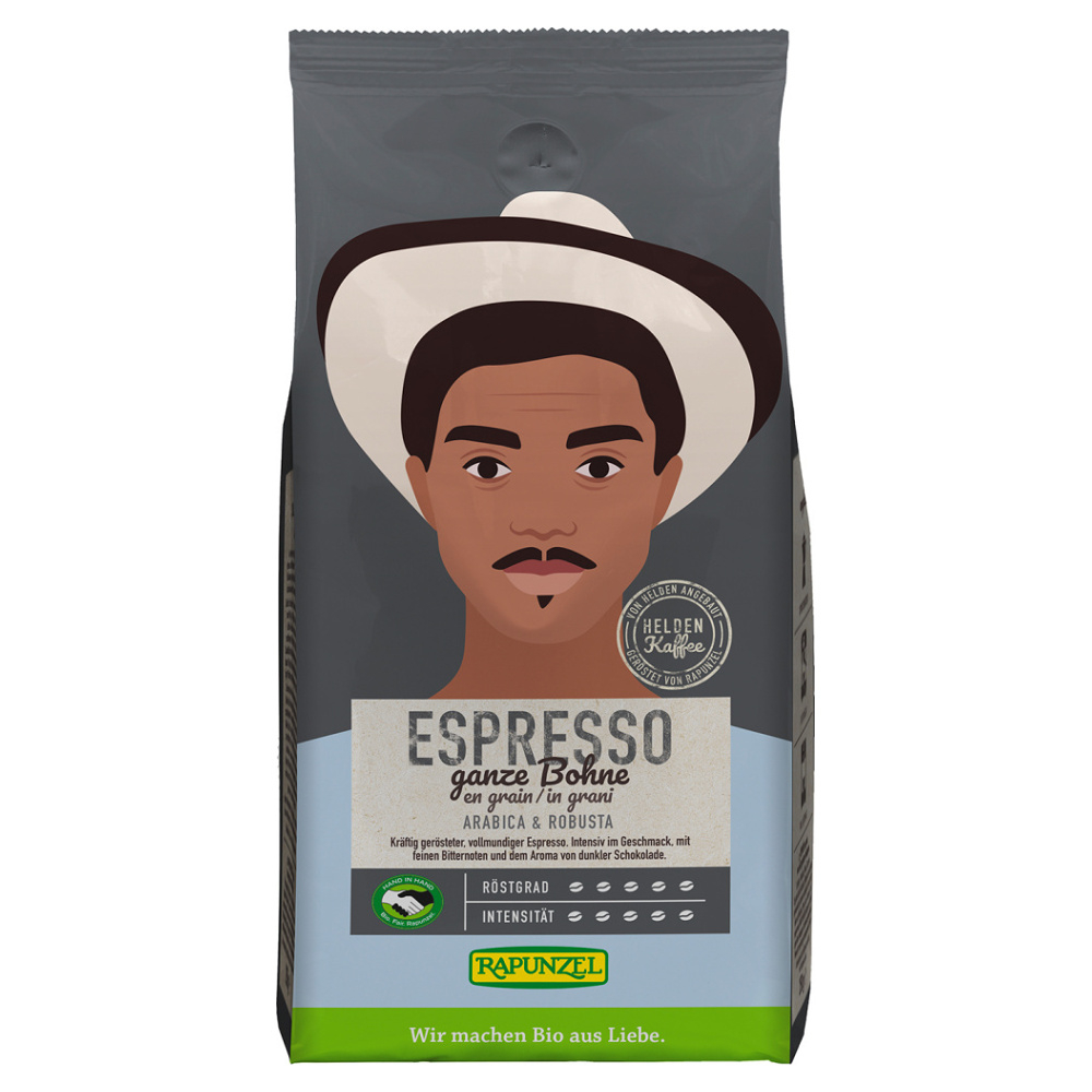 RAPUNZEL Espresso zrnková káva BIO 250 g