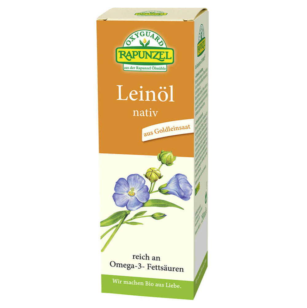 RAPUNZEL Lněný olej lisovaný za studena BIO 250 ml