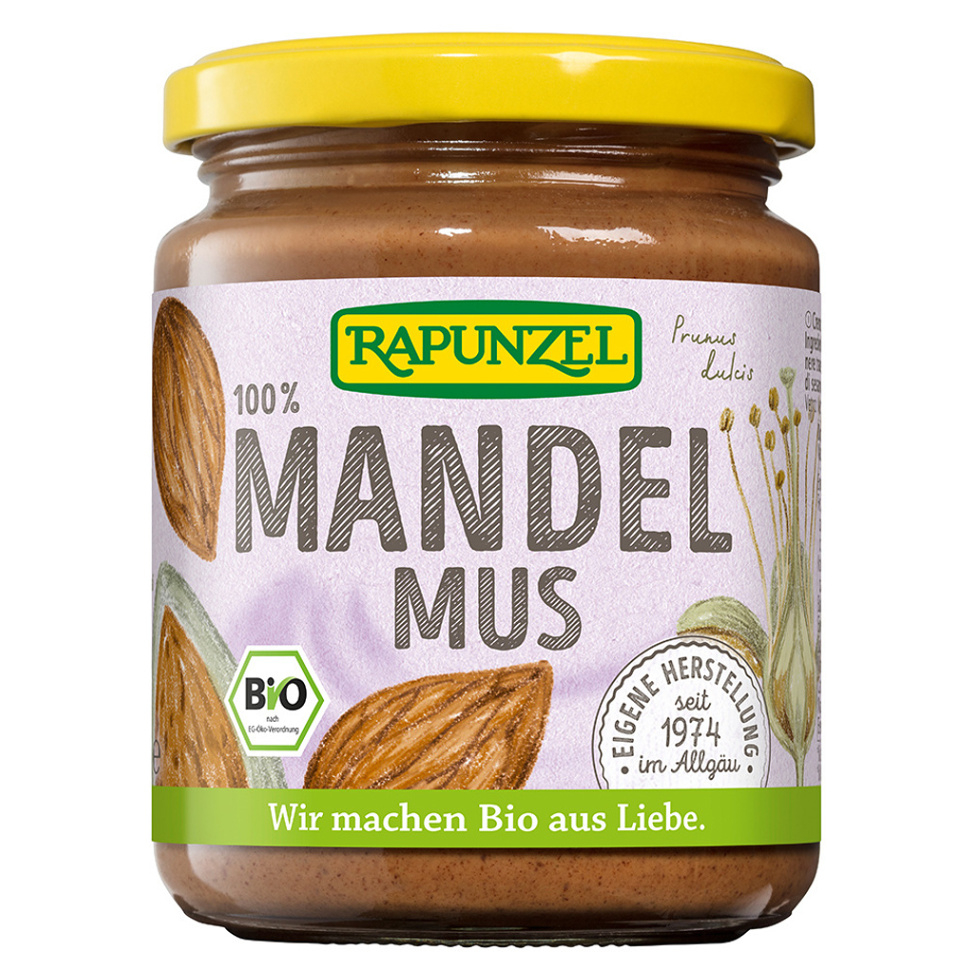 RAPUNZEL100% Pasta z pražených mandlí BIO 250 g