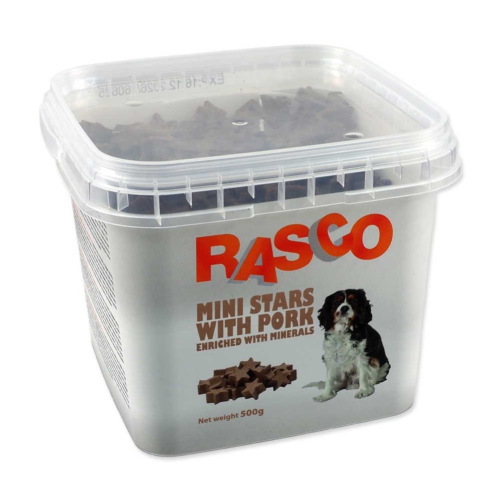 Rasco Pochoutka kalciové hvězdičky 0,7 cm 500 g