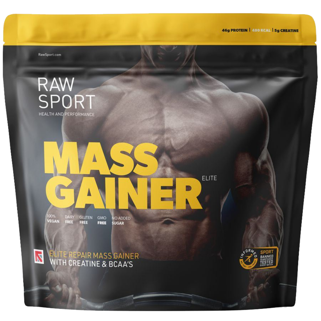 Raw Sport Elite Mass Gainer 2,5kg - vanilka