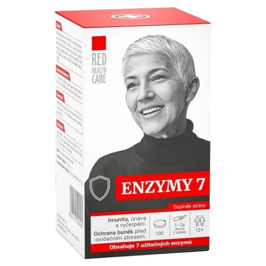 RED HEALTH CARE Enzymy 7 100 tablet