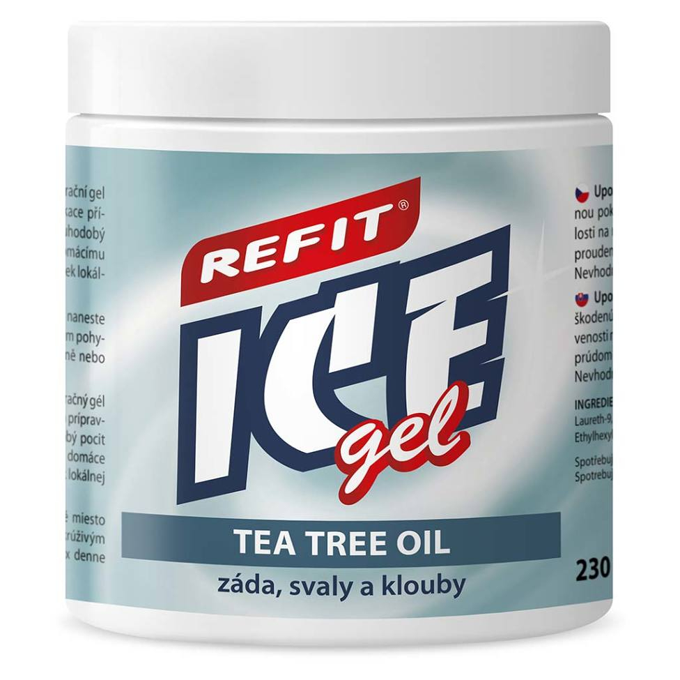 Refit Ice masážní gel s tea tree oil 230 ml