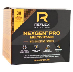 REFLEX NUTRITION Nexgen PRO+ multivitamin digestive enzymes 120 kapslí