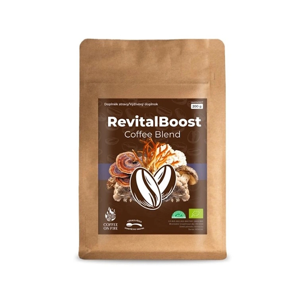 RENOVALITY Revital boost mushroom coffee blend BIO 200 g