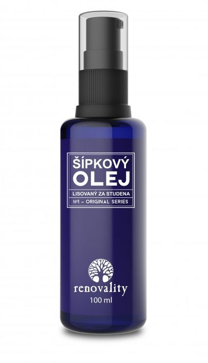 Renovality Šípkový olej za studena lisovaný 100 ml