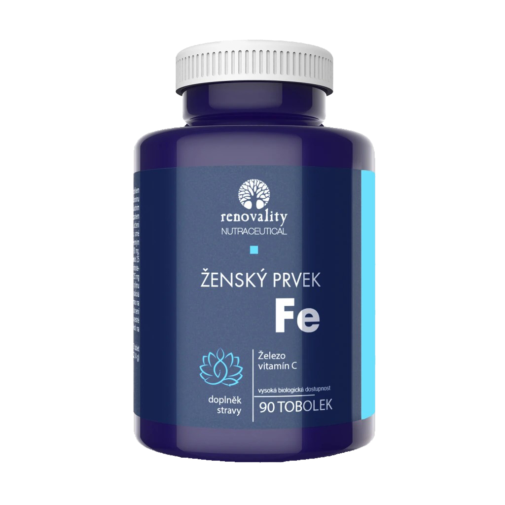 Renovality Ženský prvek Fe 90 tablet