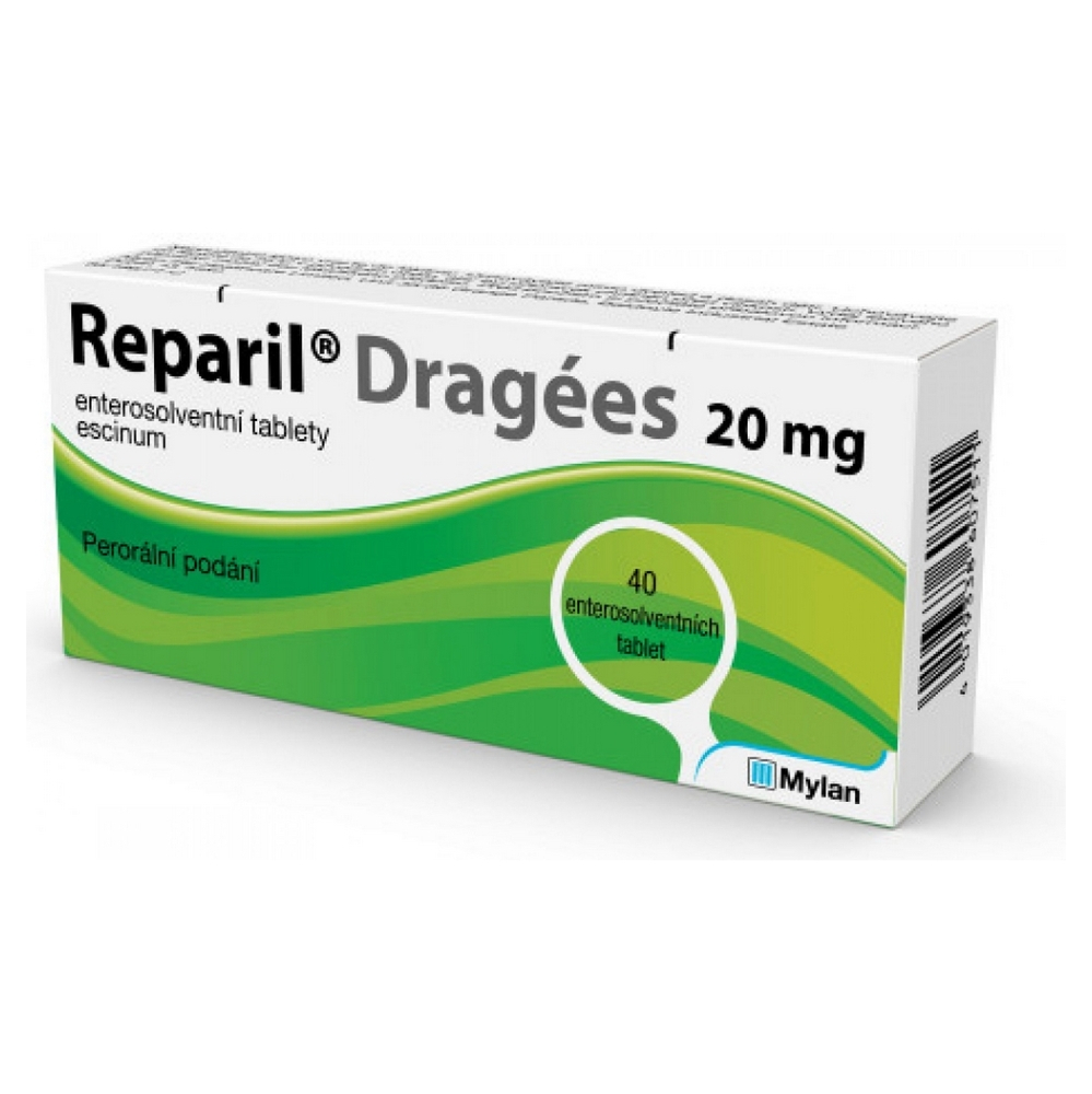 REPARIL - Dragées 20 mg 40 tablet