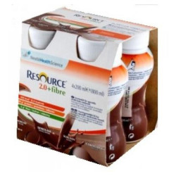 RESOURCE 2.0 Fibre Čokoládový 4 x 200 ml