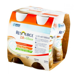 RESOURCE 2,0 kcal Fibre káva 4x200 ml