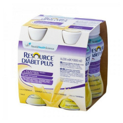 RESOURCE Diabet plus vanilka 4 x 200ml