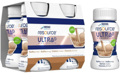 RESOURCE Resource Ultra +HP Kávová příchuť por.sol. 4 x 125 ml