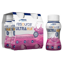 RESOURCE Ultra Fruit Červené ovoce příchuť por.s. 4 x 200 ml