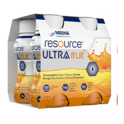 RESOURCE Ultra fruit pomeranč perorální roztok 4 x 200ml