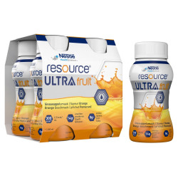 RESOURCE Ultra Fruit Pomeranč příchuť .por.sol. 4 x 200 ml