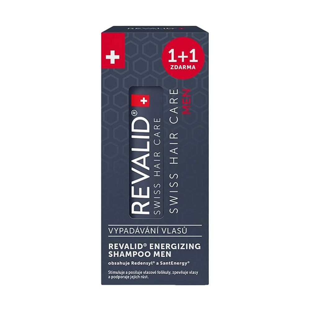 Revalid Energizing Shampoo MEN 200ml 1+1 ZDARMA