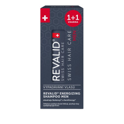 Revalid Energizing Shampoo MEN 2x200 ml 1+1 zdarma