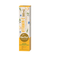 REVITAL Botanicals vitamin C 500 mg 20 šumivých tablet