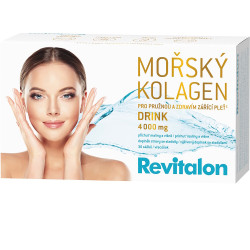 REVITALON Mořský kolagen 4000 mg drink příchuť maliny a višně 30 sáčků