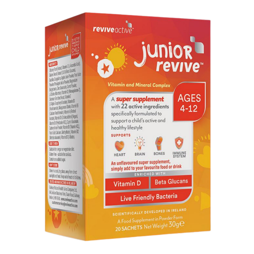 Revive Active Junior Revive (Imunita, odolnost, růst - děti) 20 x 1,5g - bez příchutě