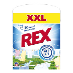 REX Prací prášek Amazonia Freshness Box 60 praní 3 kg