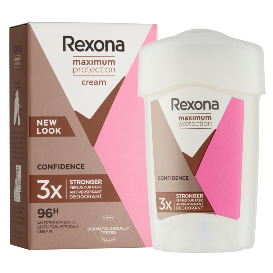 REXONA Maximum Protection Confidence Tuhý deodorant 45 ml