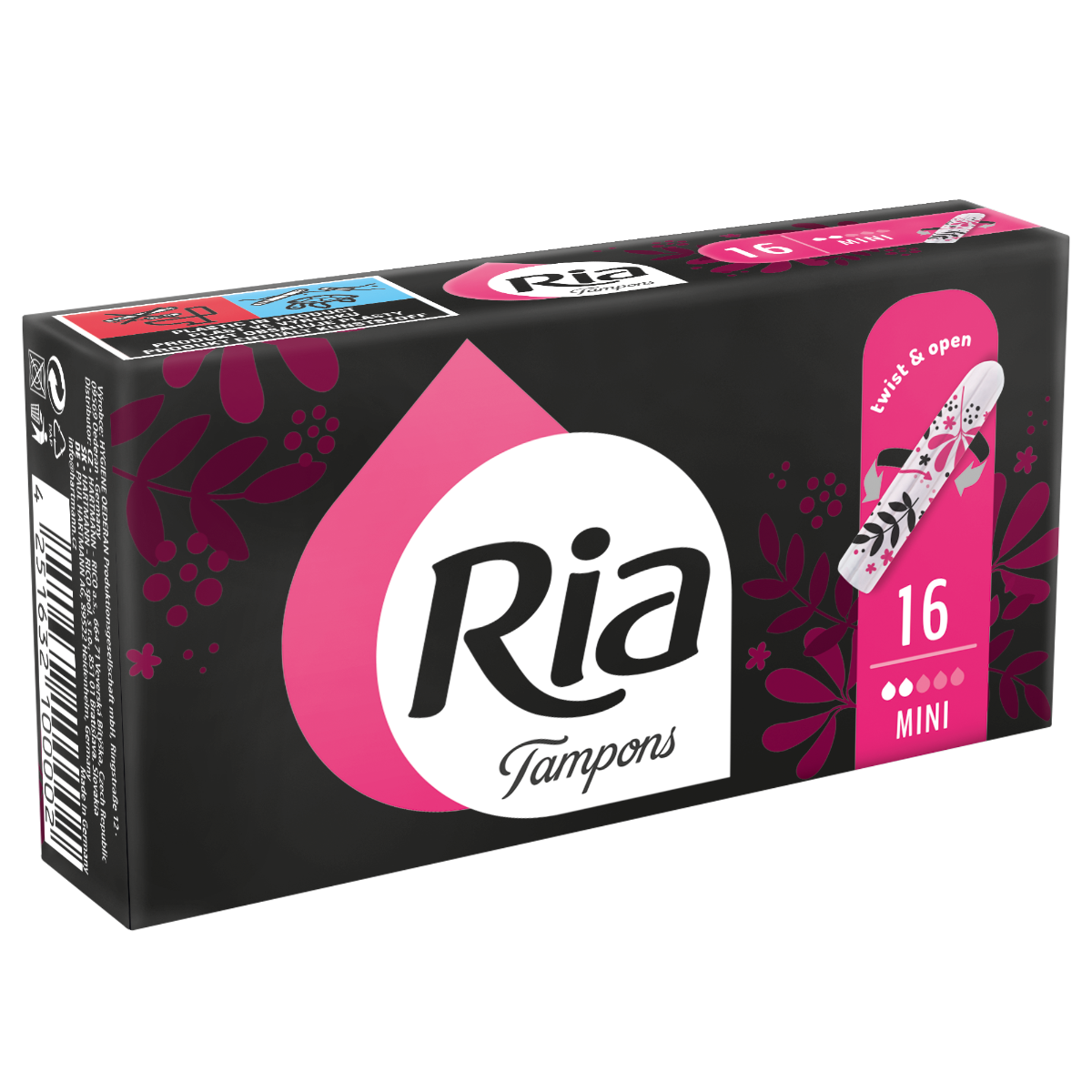 Ria Mini tampony 16 ks