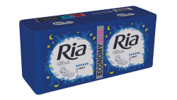 Ria Ultra Night Economy pack menstruační vložky 16 ks