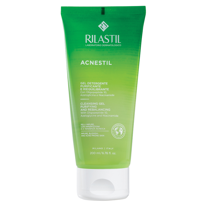 RILASTIL  Acnestil Čisticí gel pro problematickou pleť 200 ml