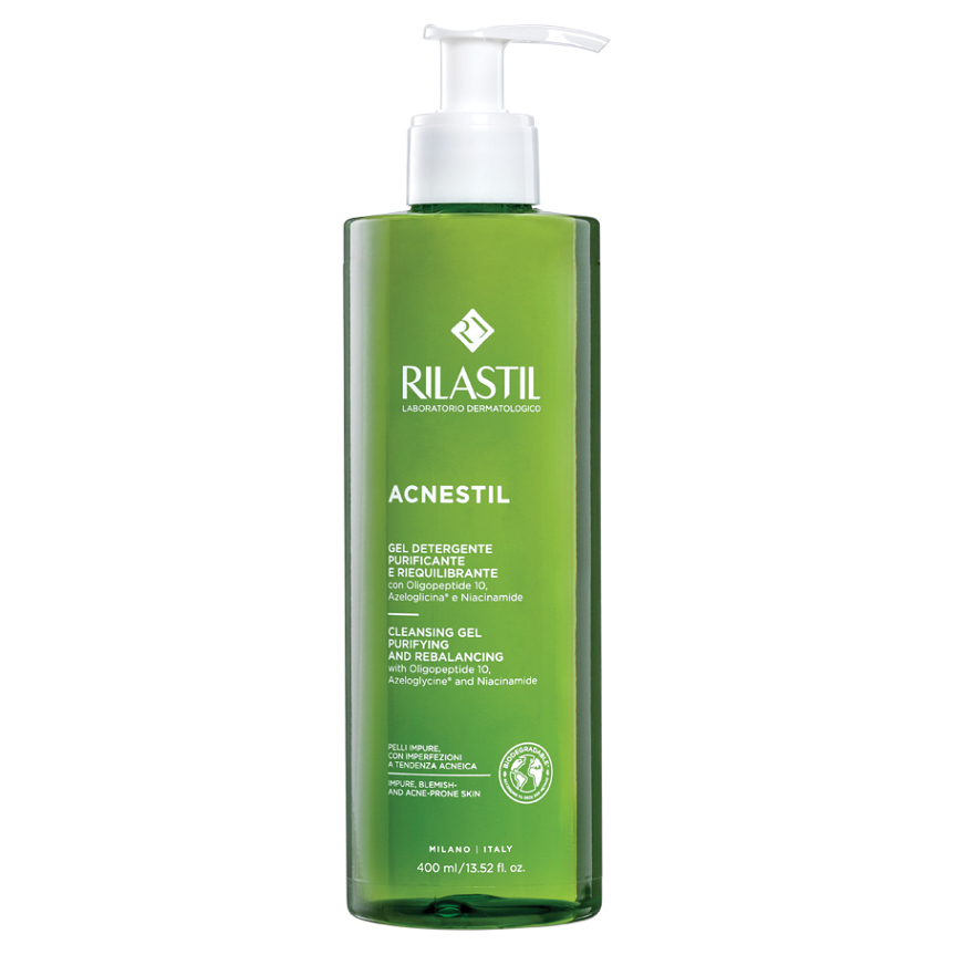 RILASTIL  Acnestil Čisticí gel pro problematickou pleť 400 ml