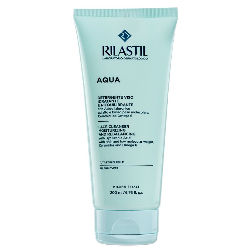 RILASTIL Aqua Čisticí pleťový gel 200 ml
