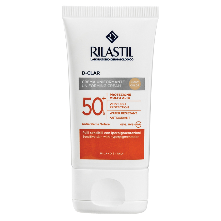 RILASTIL D-Clar Tónující ochranný krém SPF50+ Light Color 40 ml