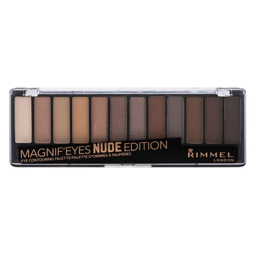 RIMMEL LONDON Magnif Eyes Palette Oční stíny 001 Nude Edition 14,2 g