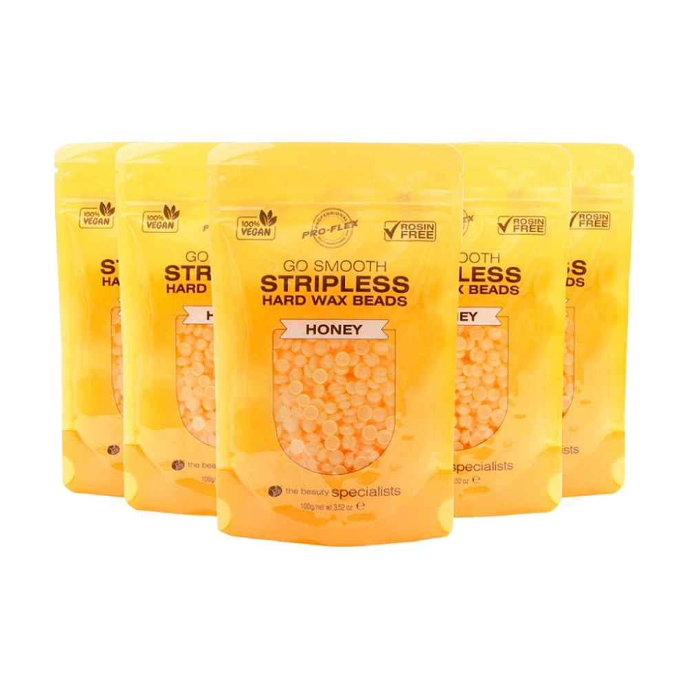 RIO Vosk na depilaci tvrdý medový 5 x 100 g