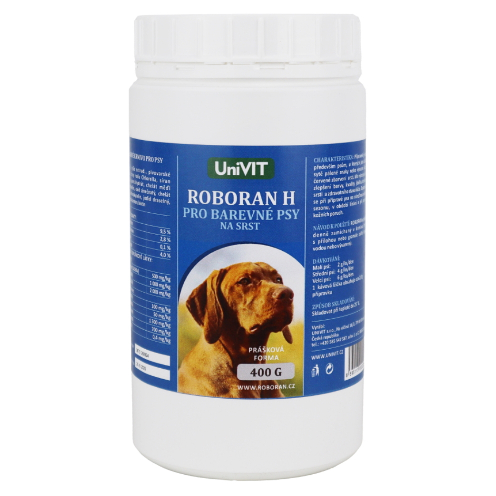 ROBORAN H pro barevné psy 400 g