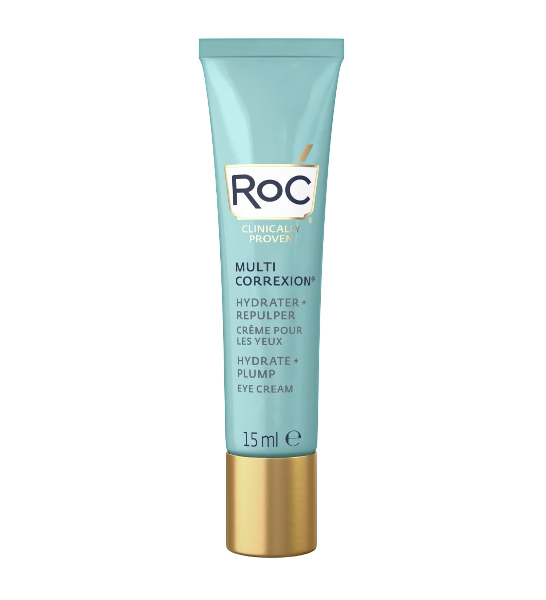 RoC Multi Correxion Hydrate + Plump oční gelový krém 15 ml