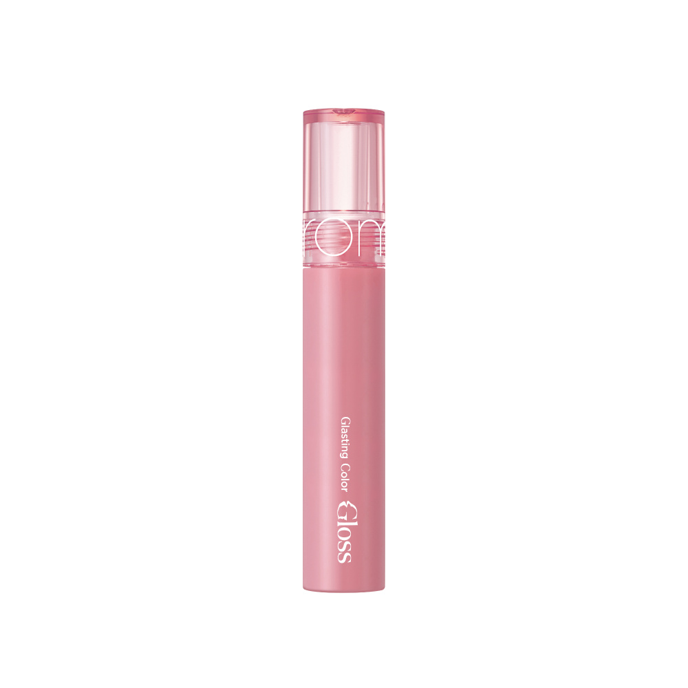 Rom&nd Glasting Color Gloss 01 Peony Ballet dlouhotrvající lesk na rty 4 g