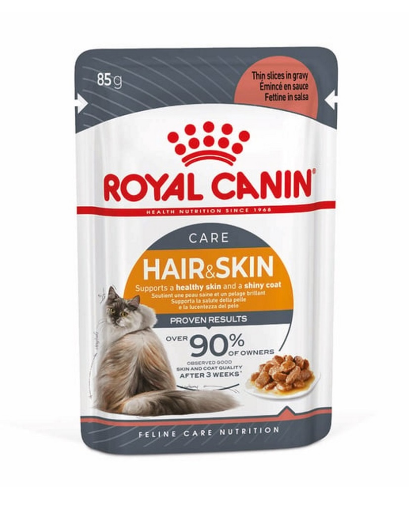 Royal Canin Hair&Skin Care in Gravy kapsička 85 g
