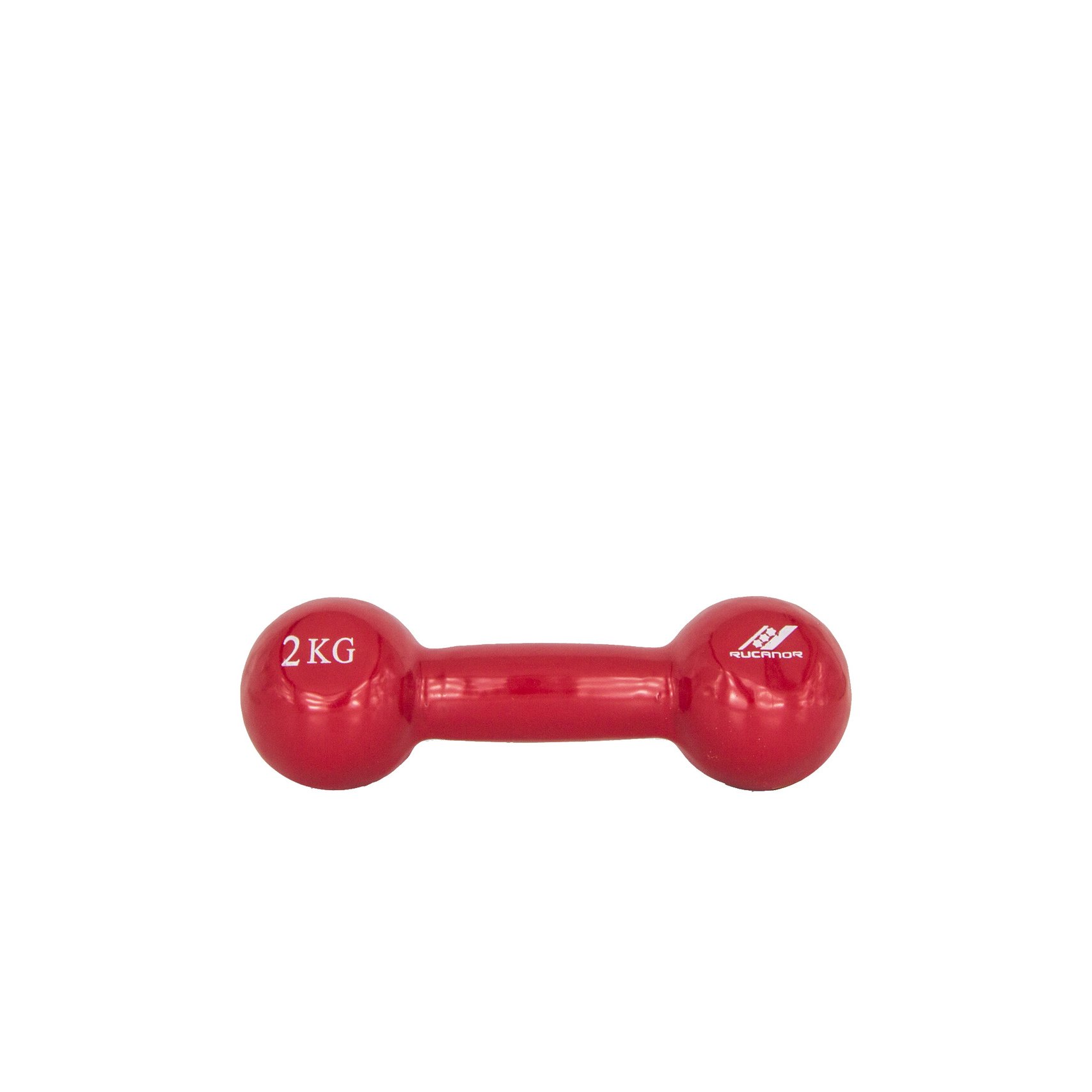Rucanor Dumbbell činky, Barva: červená, Váha: 2 Kg