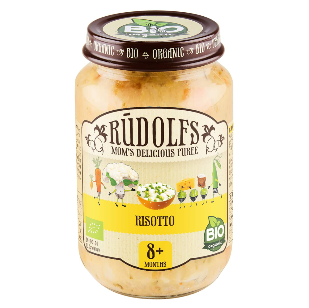 RUDOLFS Bio rizoto 8m+ 190 g