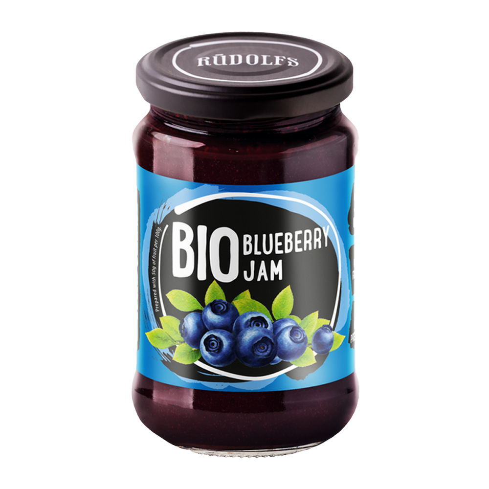 RUDOLFS Borůvkový džem BIO 400 g
