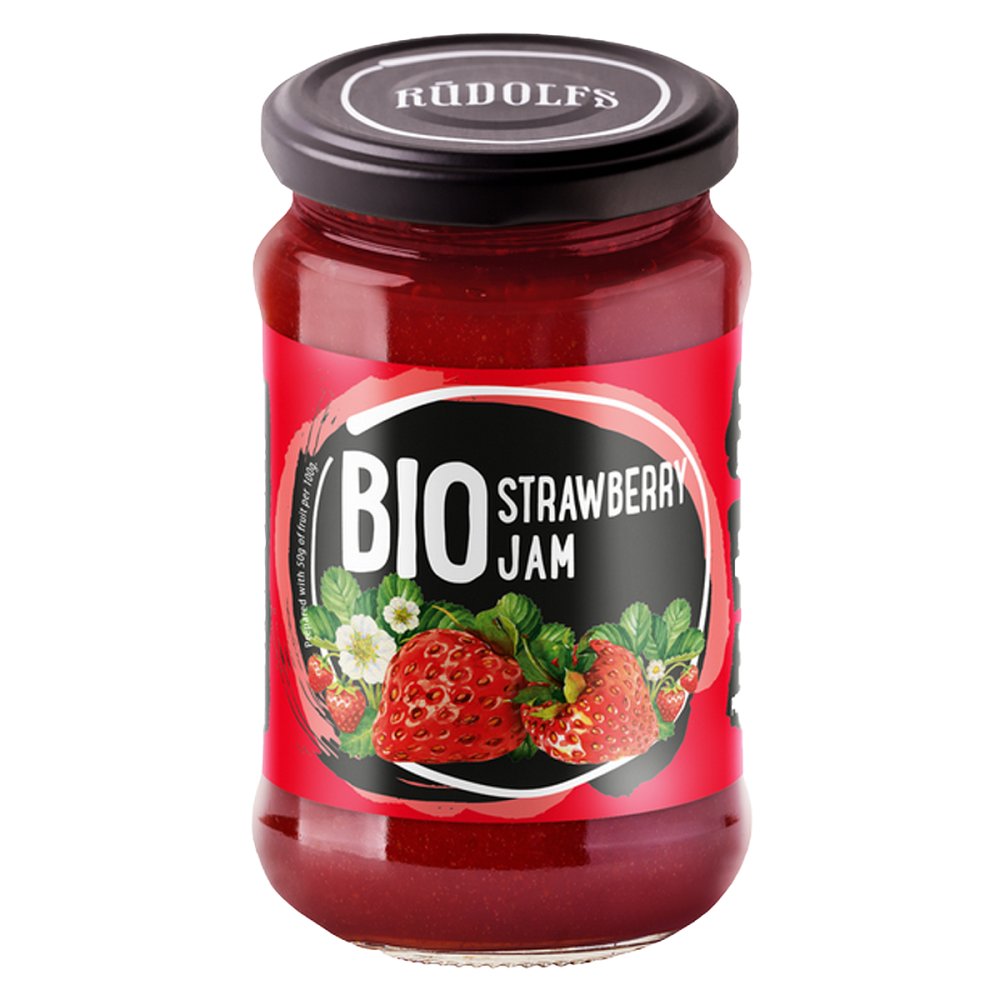 RUDOLFS Jahodový džem BIO 400 g
