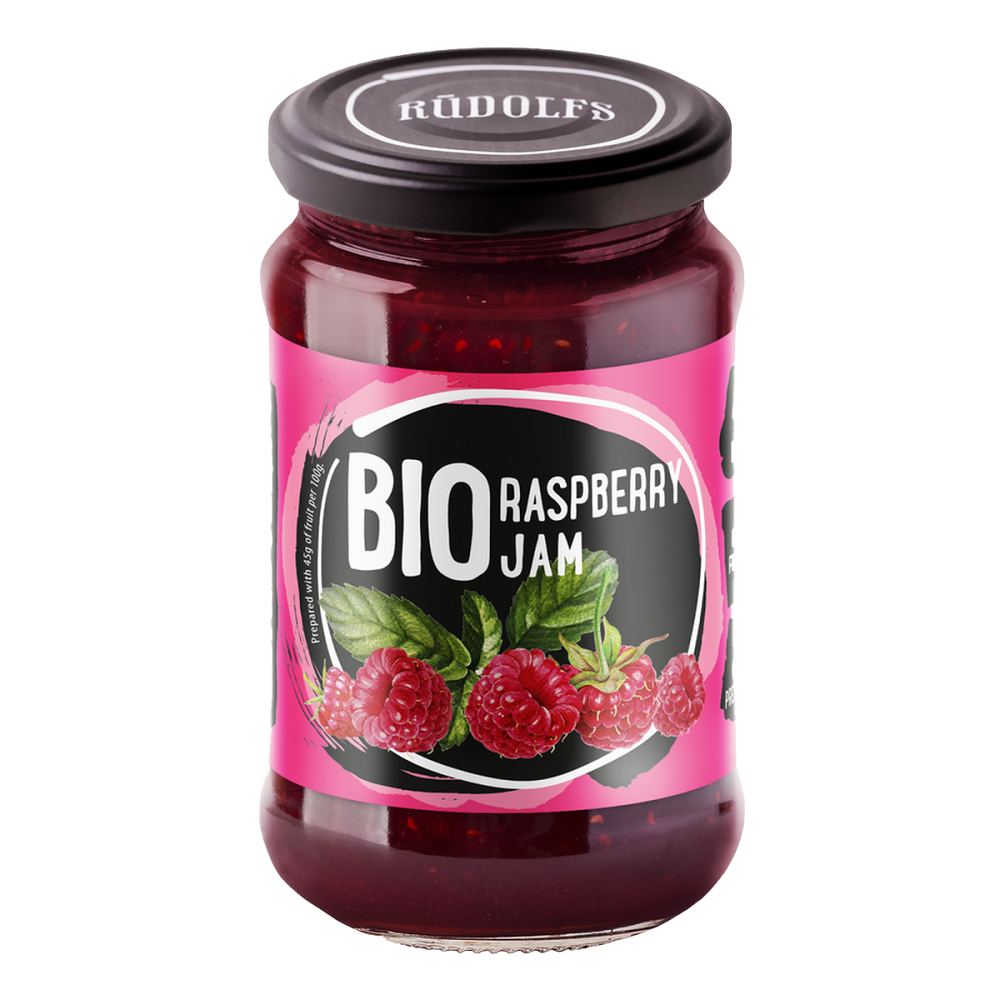 RUDOLFS Malinový džem BIO 400 g