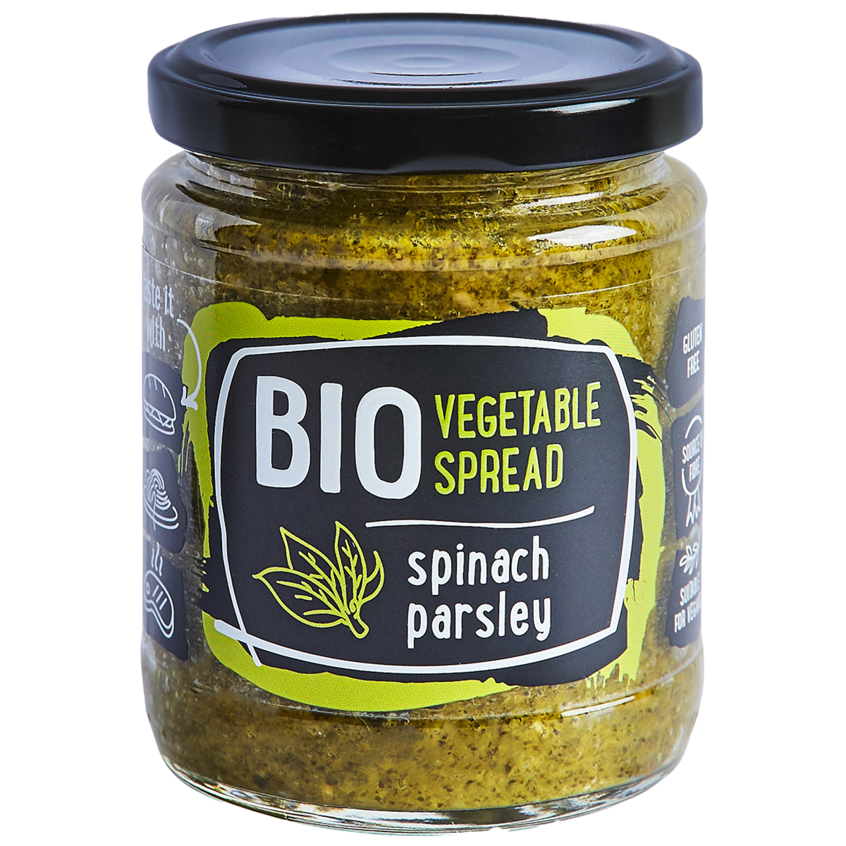 Rudolfs Zeleninová pomazánka BIO Špenát s petrželí 235 g